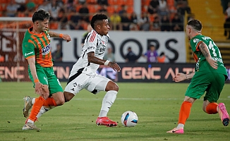 Trendyol Süper Lig: Alanyaspor: 1 - Beşiktaş: 1