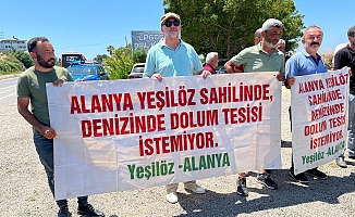 Aytemiz Alanya akaryakıt depolama tesisine tepki