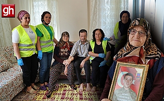 Bayram öncesi şehit annesini duygulandıran hizmet