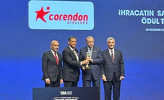 Corendon Airlines bir kez daha ihracat şampiyonları arasında