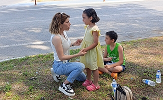 Ağlayan çocuklar için seferber oldu
