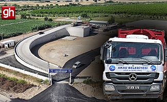 Aksu Belediyesi’nden 60 milyonluk yatırım