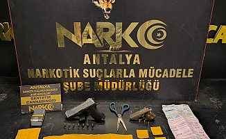 Antalya'da narkotik operasyonu!