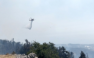 Gazipaşa'daki orman yangını 3. gününde kontrol altına alındı