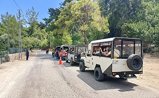 Jandarmadan safari araçlarına kapsamlı denetim