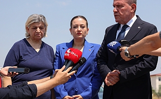 TBB Başkan Vekili Vahap Seçer, Muhittin Böcek'i ziyaret etti