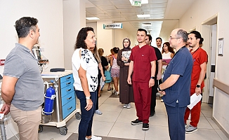 Yeni Başhekim, tüm servislerde durum değerlendirmesi yaptı
