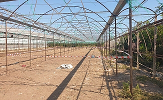 Antalya'da serada cinayet: 2 ölü