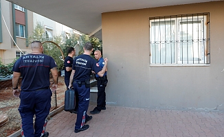 Antalya'da yaşlı çift alarmı
