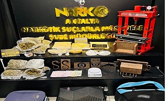 Antalya'da zehir tacirlerine büyük darbe