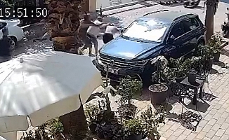 Esnafın anlaşmazlığı saç saça baş başa kavgaya dönüştü