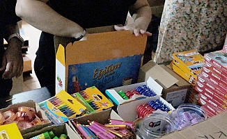 Kırtasiye malzemelerinin dağıtımı başlıyor