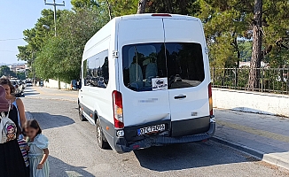 Manavgat’ta zincirleme kaza: 2 yaralı