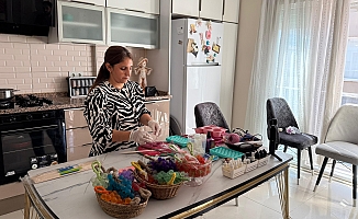 Anne olunca mutfağını atölyeye çevirip kendi işini kurdu: Sabunları meyve şeklinde tasarlıyor