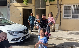 5 çocuğu itfaiye ekipleri kurtardı!