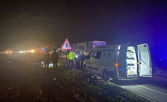 İki arakadaşı ayıran feci kaza!