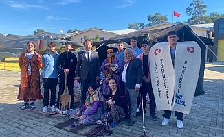 Aksu'da ders zili Yörük Çadırında çaldı