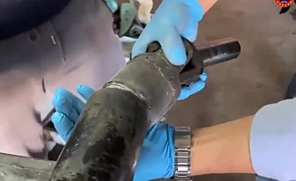  Antalya'da otomobilin şaftına gizlenmiş 17 kilogram metamfetamin ele geçirildi