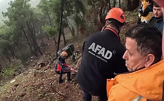 Aracıyla uçurumdan yuvarlandı!