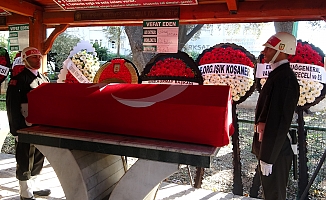 Emekli Tümgeneral Gürsel Öztürk Antalya'da son yolculuğuna uğurlandı