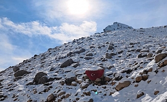  Kaş'ın yüksek kesimleri beyaza büründü