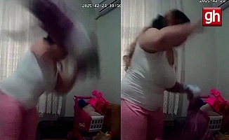 1 yaşındaki bebeğini yerden yere vurdu!