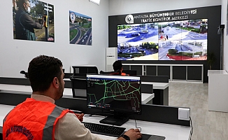 Antalya trafiği 7/24 takip altında