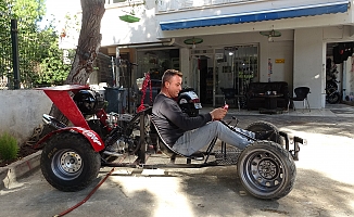 Arkadaşları ‘Yapamazsın' dedi, hızı saatte 160 kilometreye ulaşan hayalini gerçekleştirdi