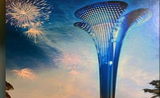 EXPO alanına talih kuşu kondu!