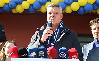 Fenerbahçe Başkanı Saran, Alanya’da kütüphane açılışına katıldı