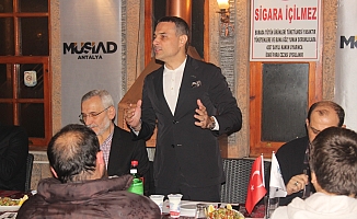 MÜSİAD Antalya’dan iş dünyasını buluşturan dost meclisi etkinliği