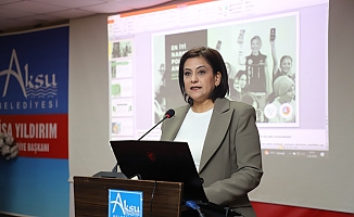 Aksu Belediyesi ev sahipliğinde bağımlılıkla mücadele eğitimi