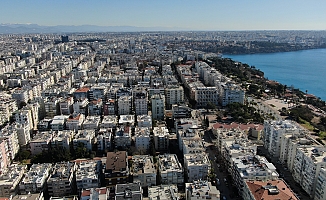 Antalya'da ocak ayında 5 bin 615 konut satıldı