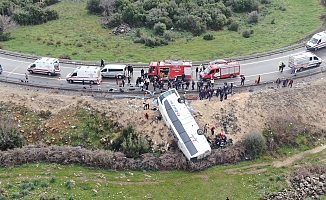  Antalya'da otobüs kazası: 8 ölü, 26 yaralı