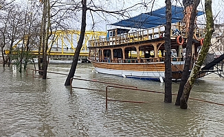  Manavgat ırmağında yağmur alarmı