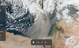 Sahra Tozu Antalya’yı etkisi altına aldı!