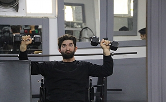  Serebral palsi hastası genç sporla hayata tutundu