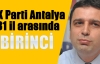AK Parti Antalya 81 il arasında BİRİNCİ