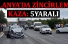 Alanya'da zincirleme kaza: 5 yaralı