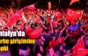 Antalya'da darbe girişimine tepki