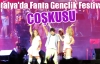 Antalya'da Fanta Gençlik Festivali coşkusu