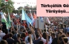 Antalya'da Mehteranlı Türkçülük Günü Yürüyüşü