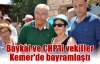 Baykal ve CHP'li vekiller Kemer'de bayramlaştı