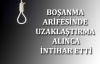 Boşanma arifesinde uzaklaştırma alınca intihar etti