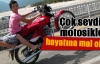 Çok sevdiği motosikleti hayatına mal oldu