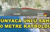 Dünyaca ünlü sahil 70 metre kayboldu