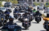 Harleyciler Antalya'da gaza bastı