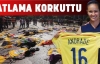 Kolombiyalı kadın futbolcu korktu