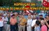 Köprüçay'da balık ölümlerine tepki eylemi