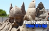 Kum heykellere 7'den 70'e ilgi